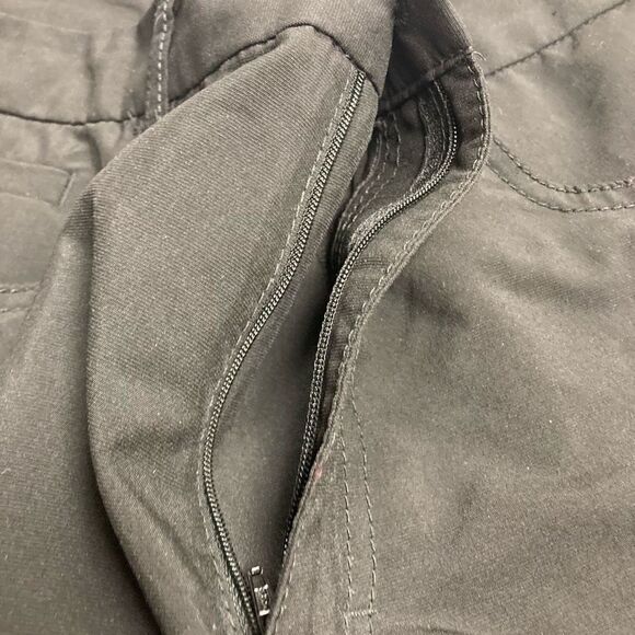 Louise Raphael‎ Men's Tailored Black Mid-Rise Zip-fly Chino Pants Size 33x30 - Picture 8 of 9